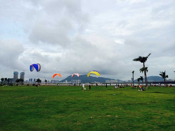  好玩的趣味運動會 ， 寶安海濱公園基地